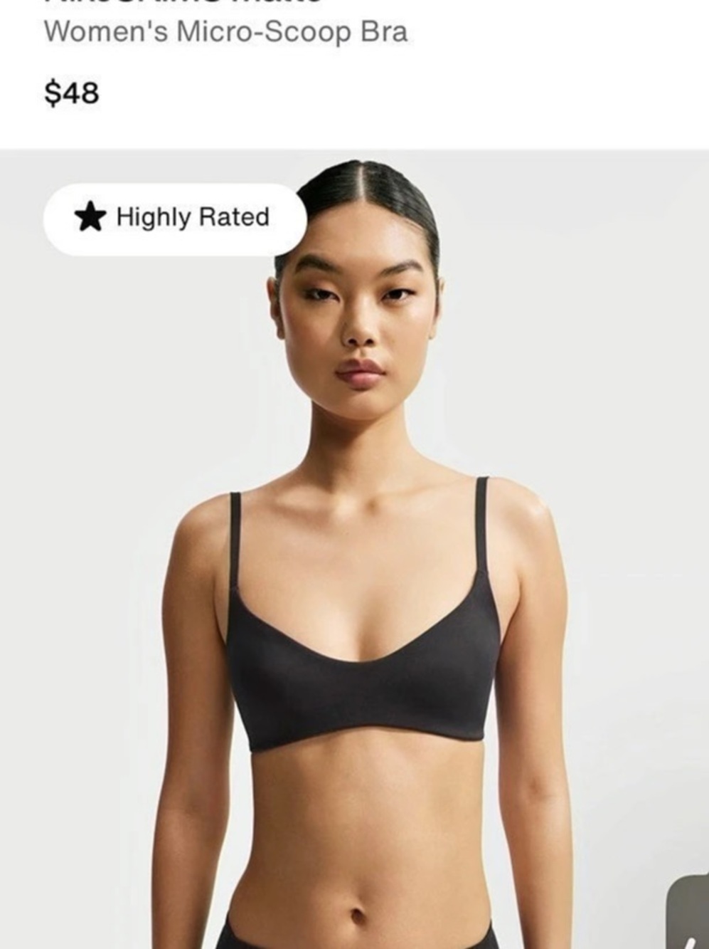NikeSKIMS Matte Sports Bra NWT